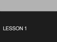 Lesson 1